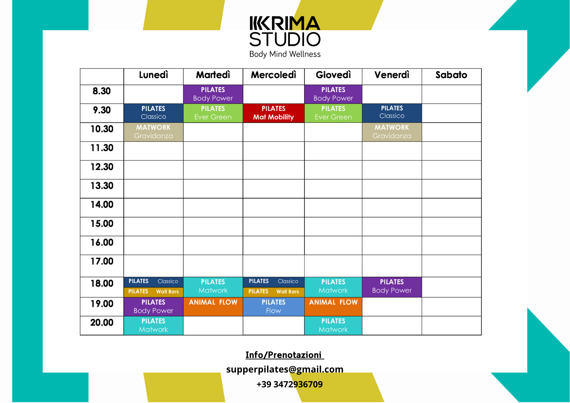 ORARI KRIMA 26-27